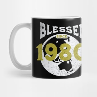 Blessed since 1980 Mug